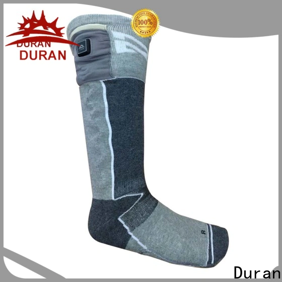 Duran great heated socks supplier for outdoor activities