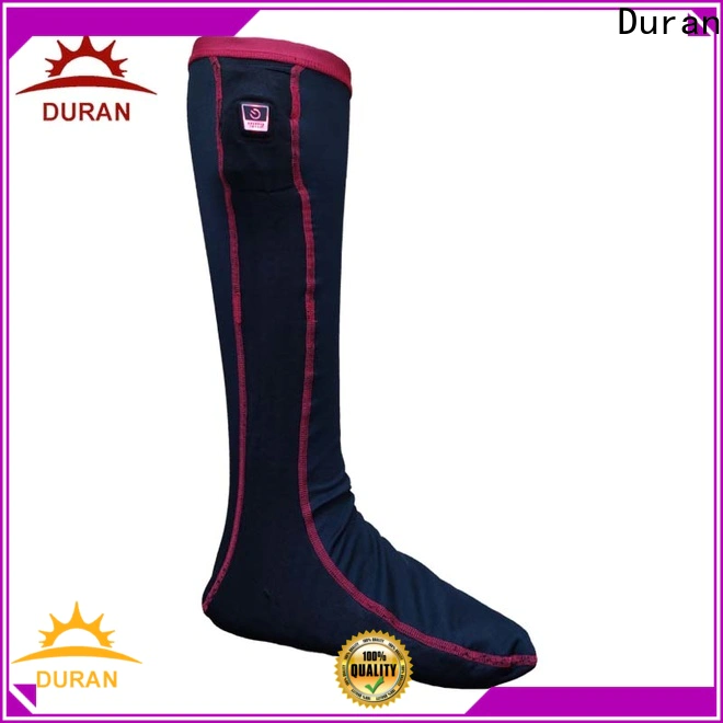Duran battery operated heated socks factory for sports