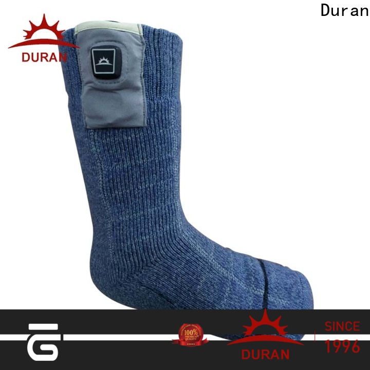 Duran battery powered heated socks company for sports