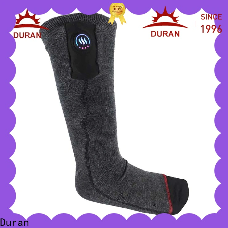 Duran electric heated socks factory for winter
