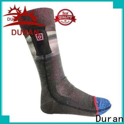 Duran battery operated socks supplier for outdoor activities